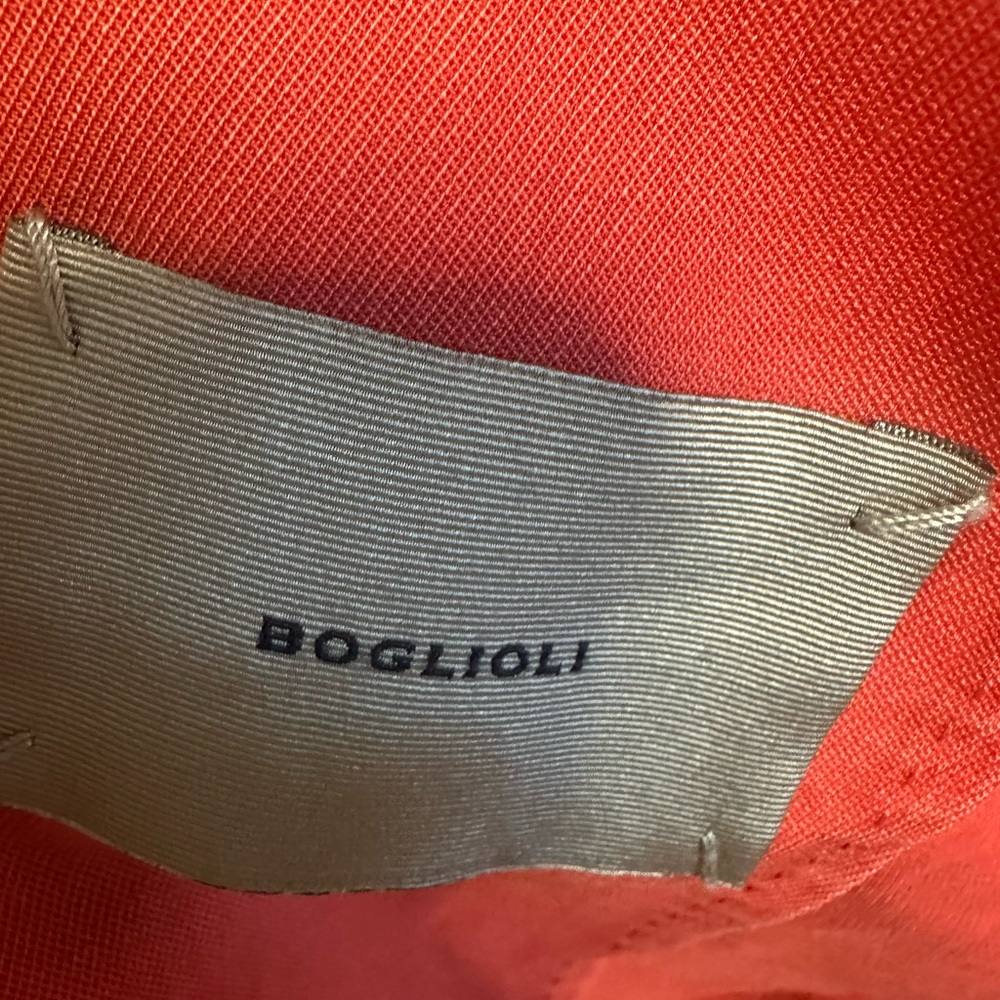 Boglioli Made in Italy Coral 💯Wool Coat, Unstructured Italian Tailoring, Size 8 - Picture 7 of 10
